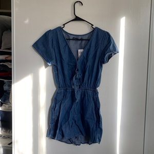 Soft Denim Romper